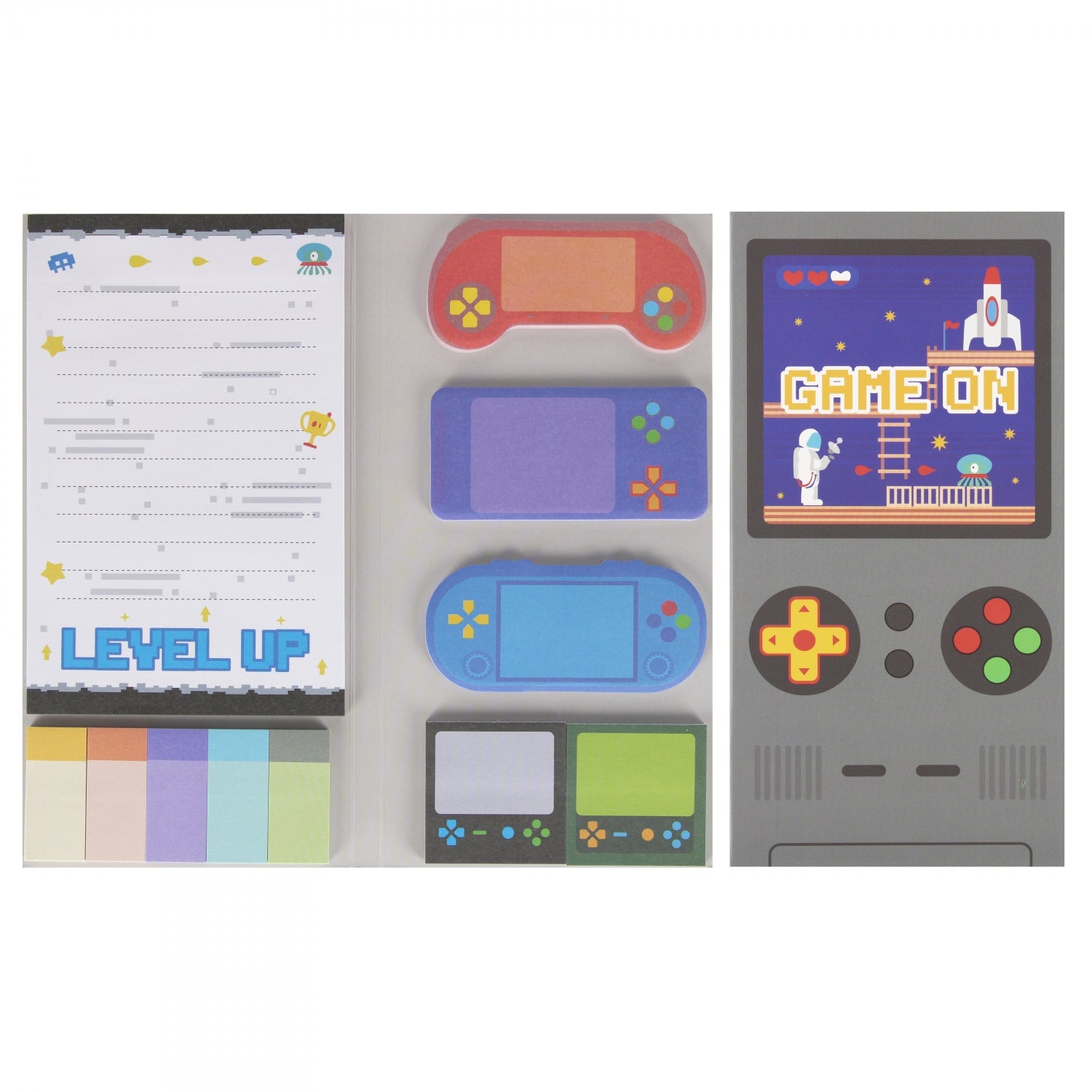 Zestaw notes z zakładkami Game