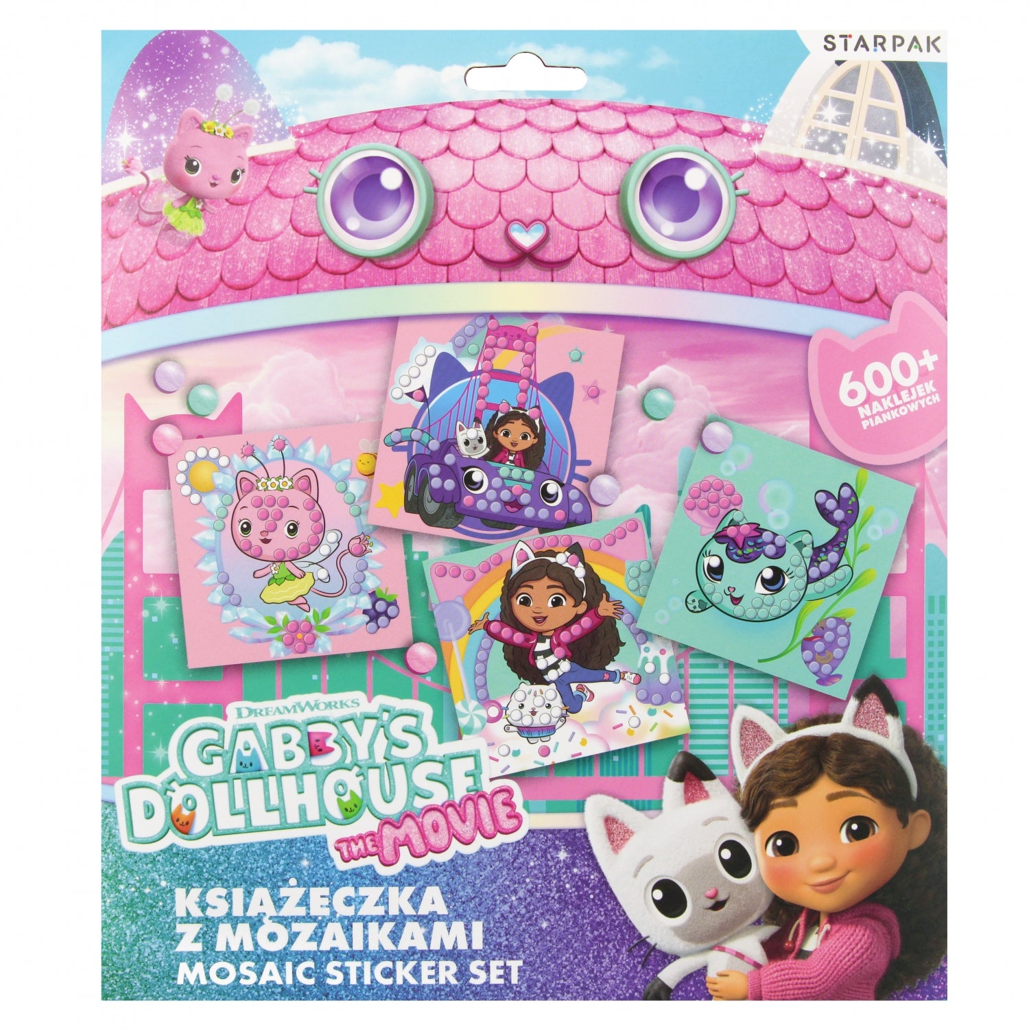 Zestaw kreatywny Mozaika diamentowa Gabby s Dollhouse the Movie