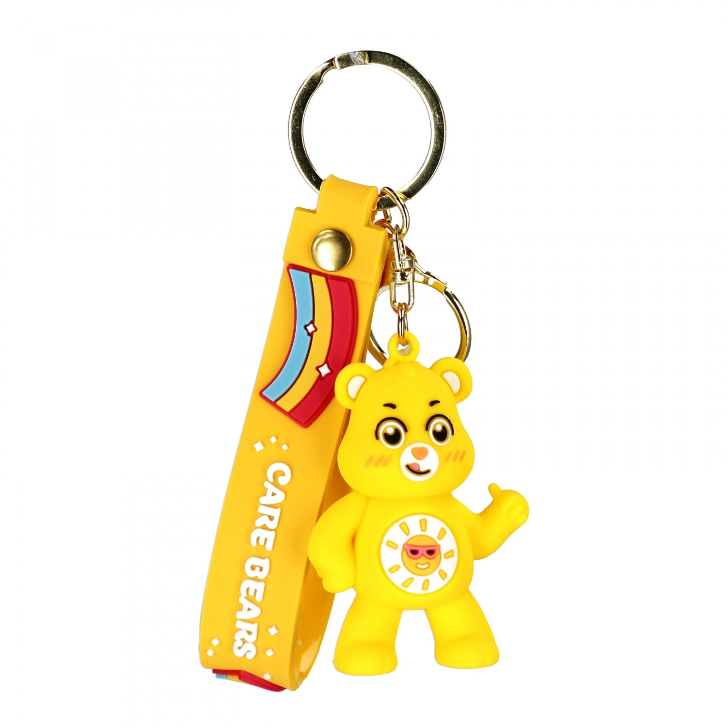 Brelok 3D Care Bears żółty