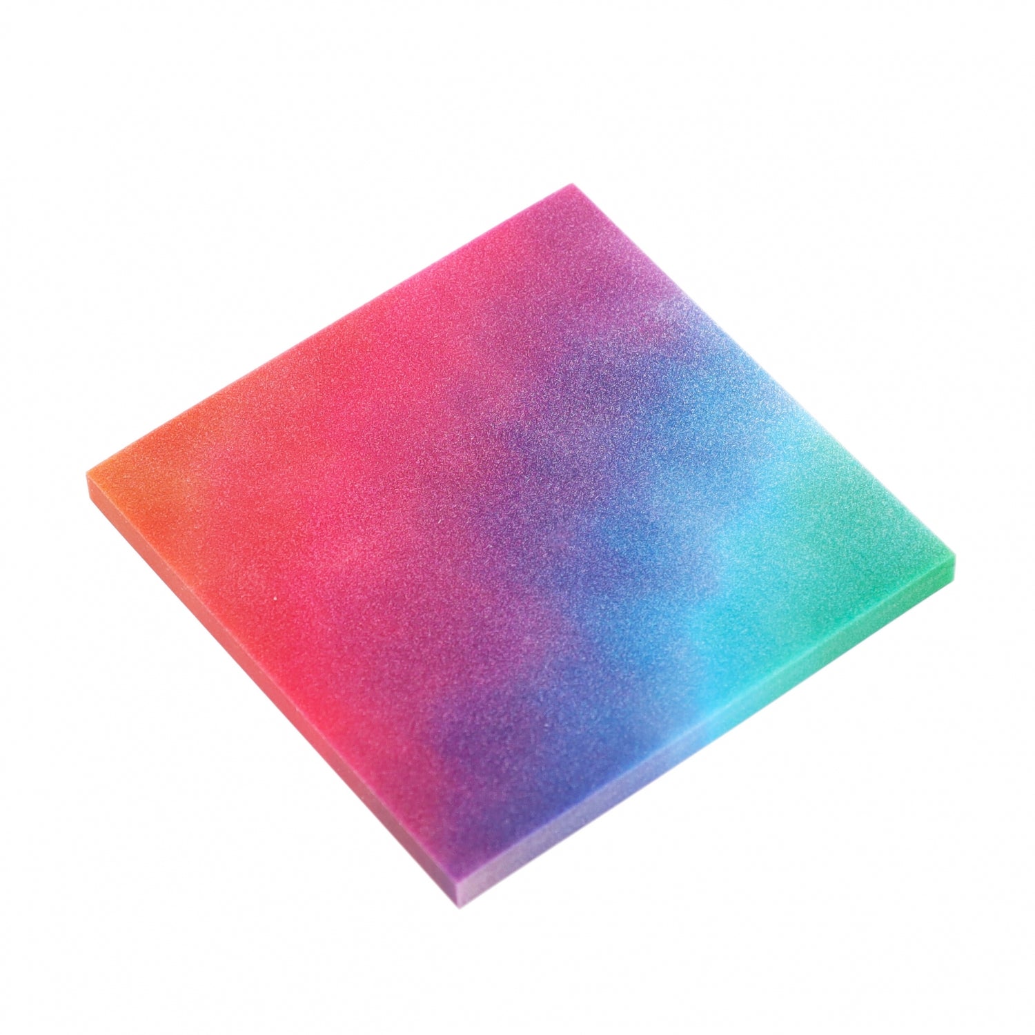 Notes samoprzylepny 75x75/50k transparent 6 kolorów Ombre