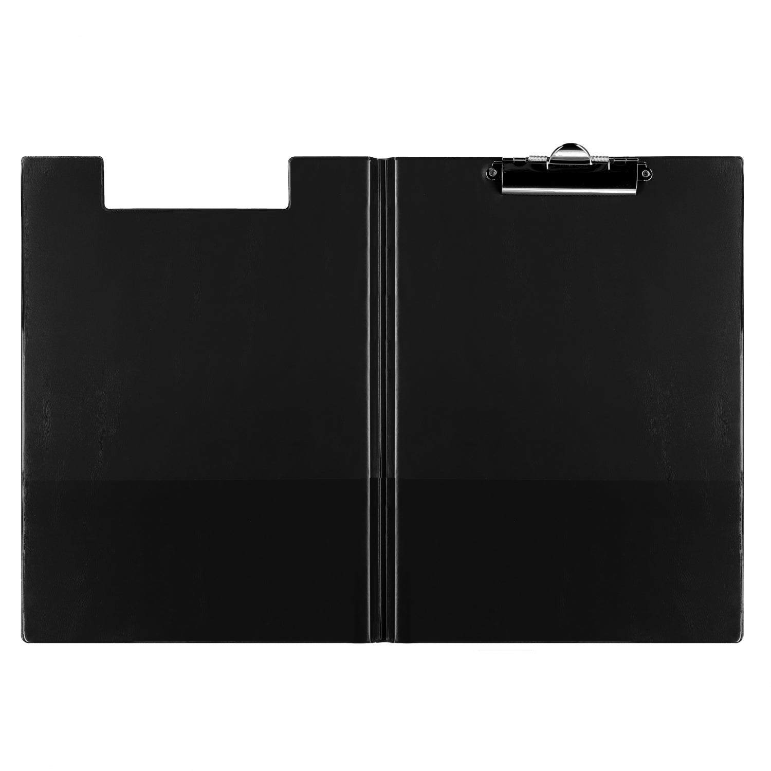Clipboard A4 PVC zamykany czarny