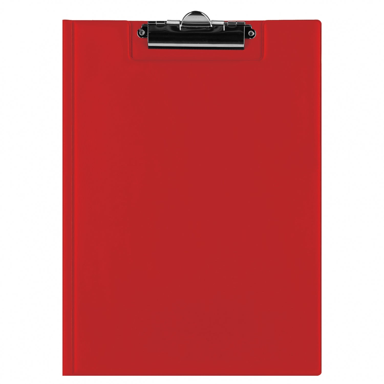 Clipboard A4 PVC zamykany czerwony