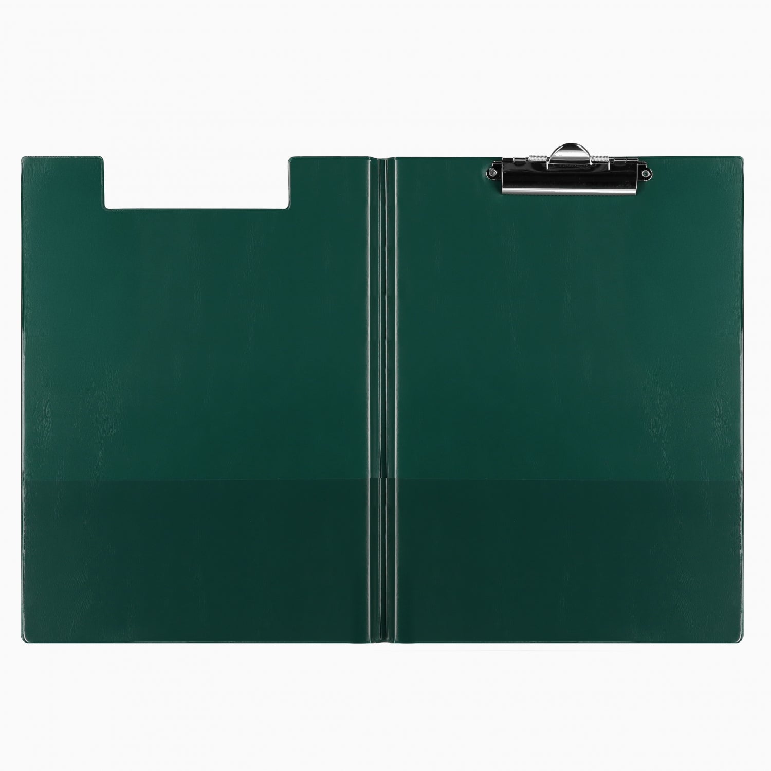 Clipboard A4 PVC zamykany zielony