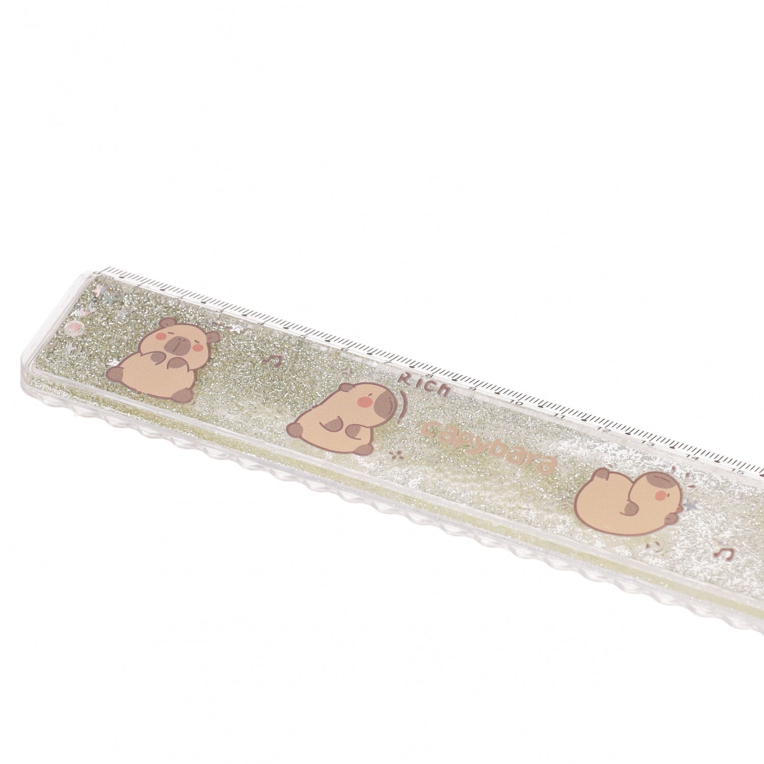 Linijka plastikowa 20 cm Kapibara
