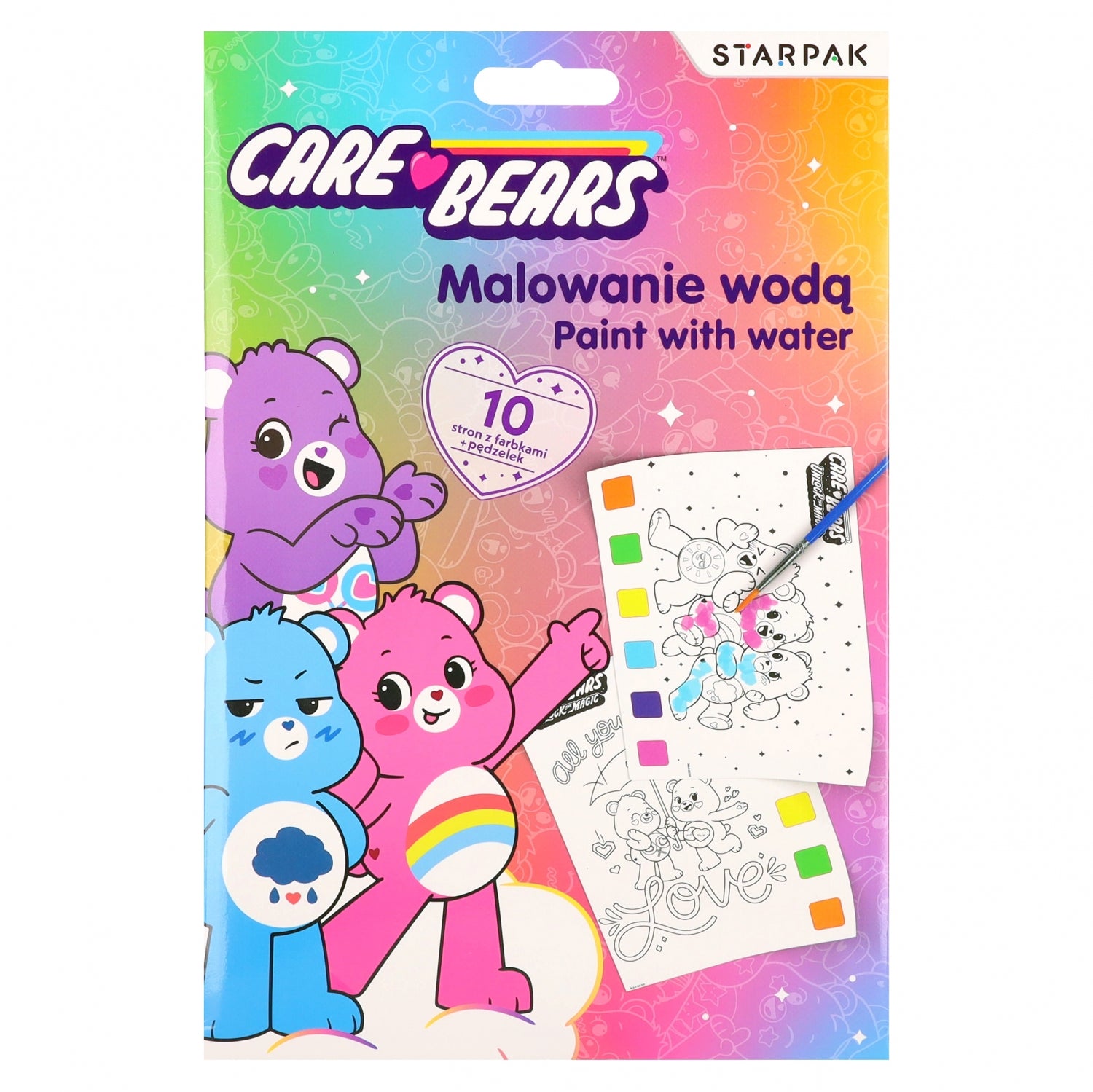 Malowanka wodna Care Bears