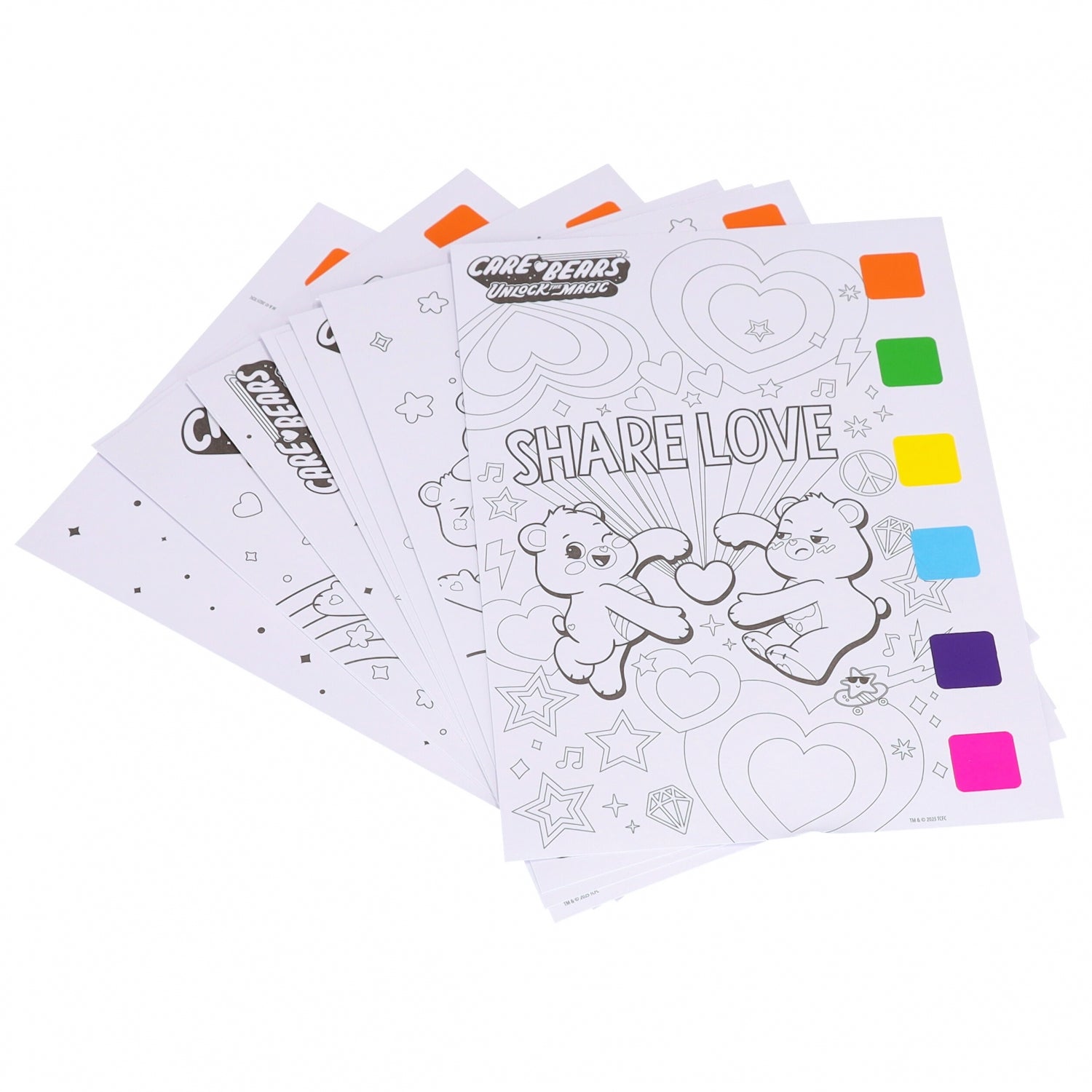 Malowanka wodna Care Bears