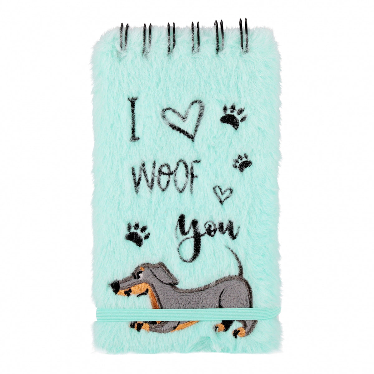 Kołonotes pluszowy 10x17 Dog