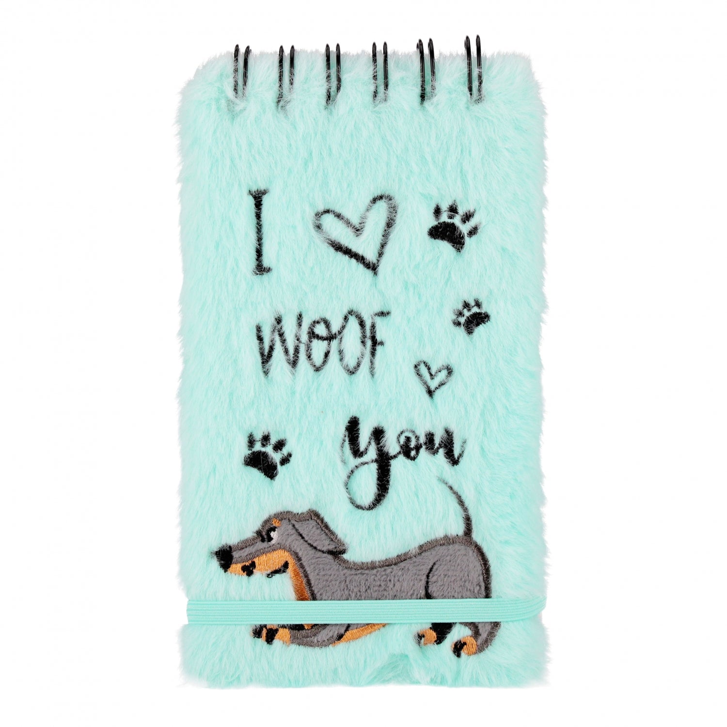 Kołonotes pluszowy 10x17 Dog