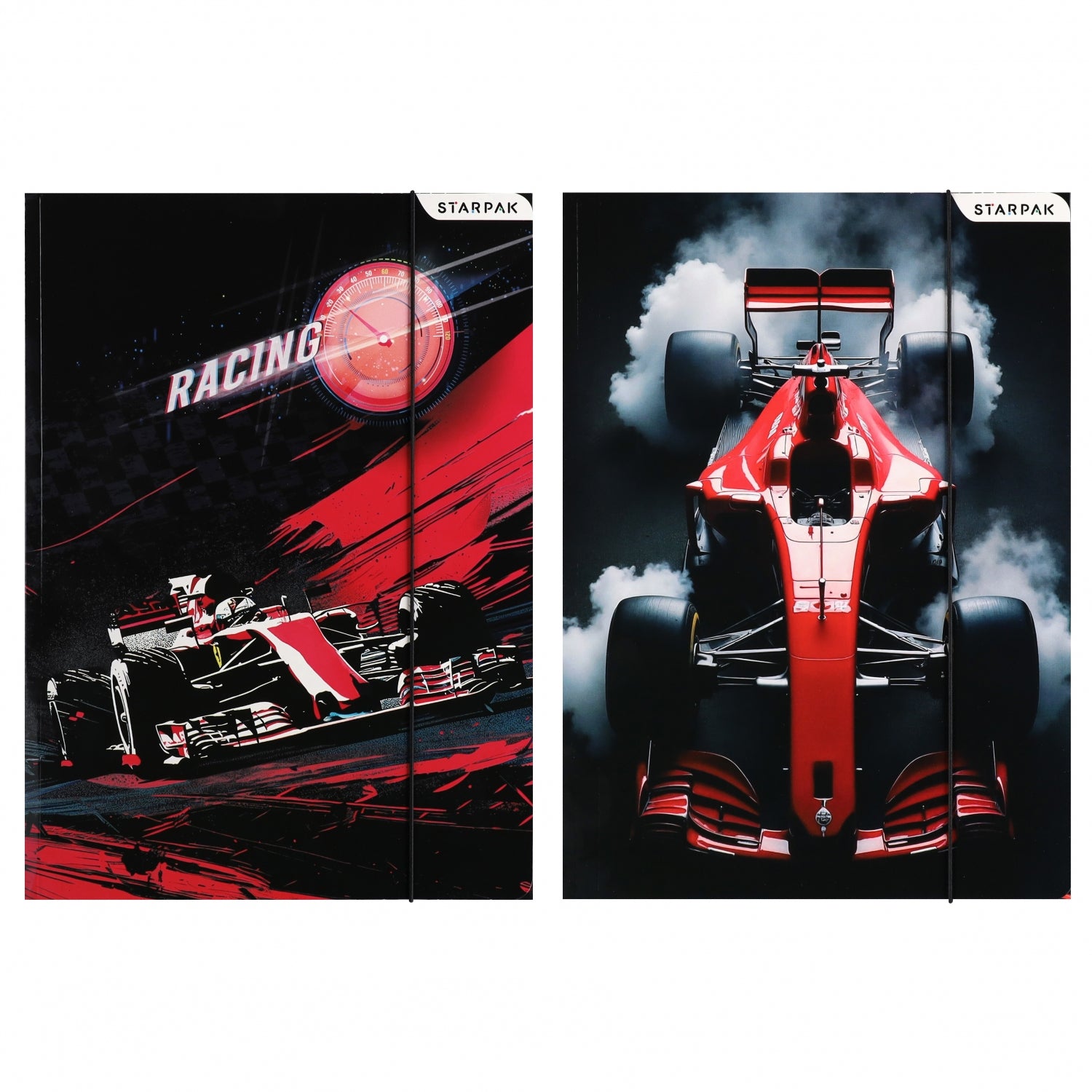 Teczka z gumką A4 Racing mix