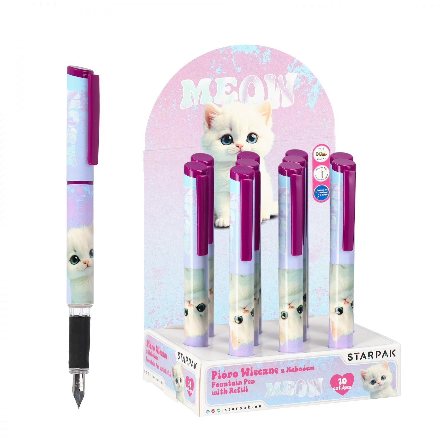 Pióro wieczne Kitty display A 10