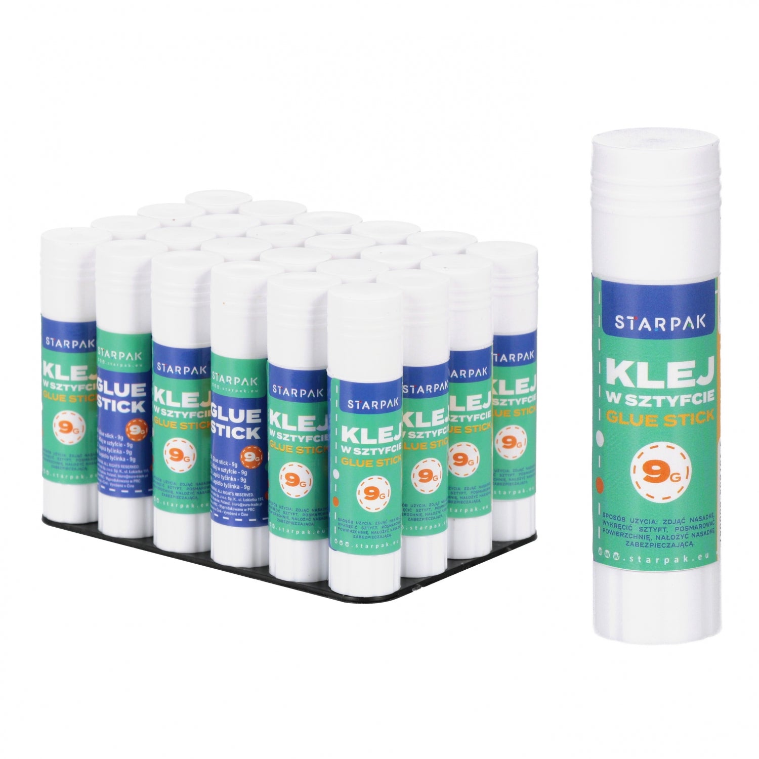 Klej w sztyfcie 9g N-Brand display A 24