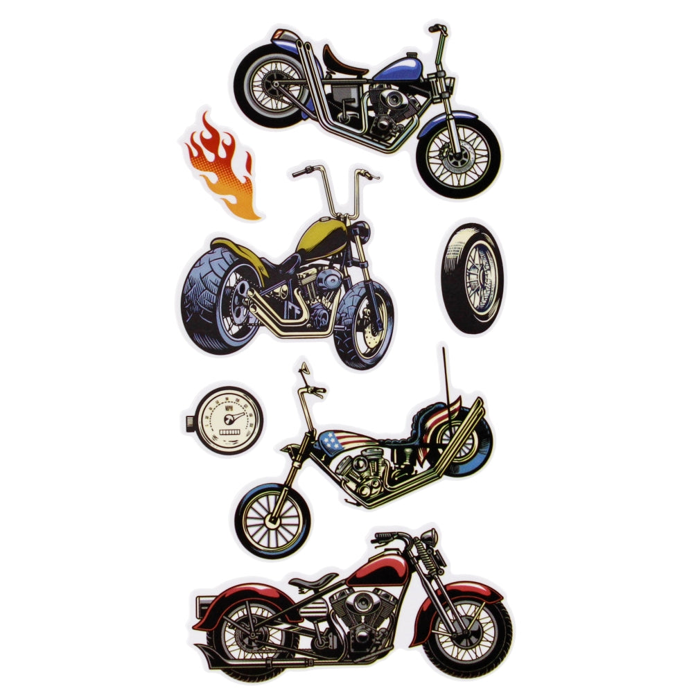 Naklejki 7x18cm Motocykle2