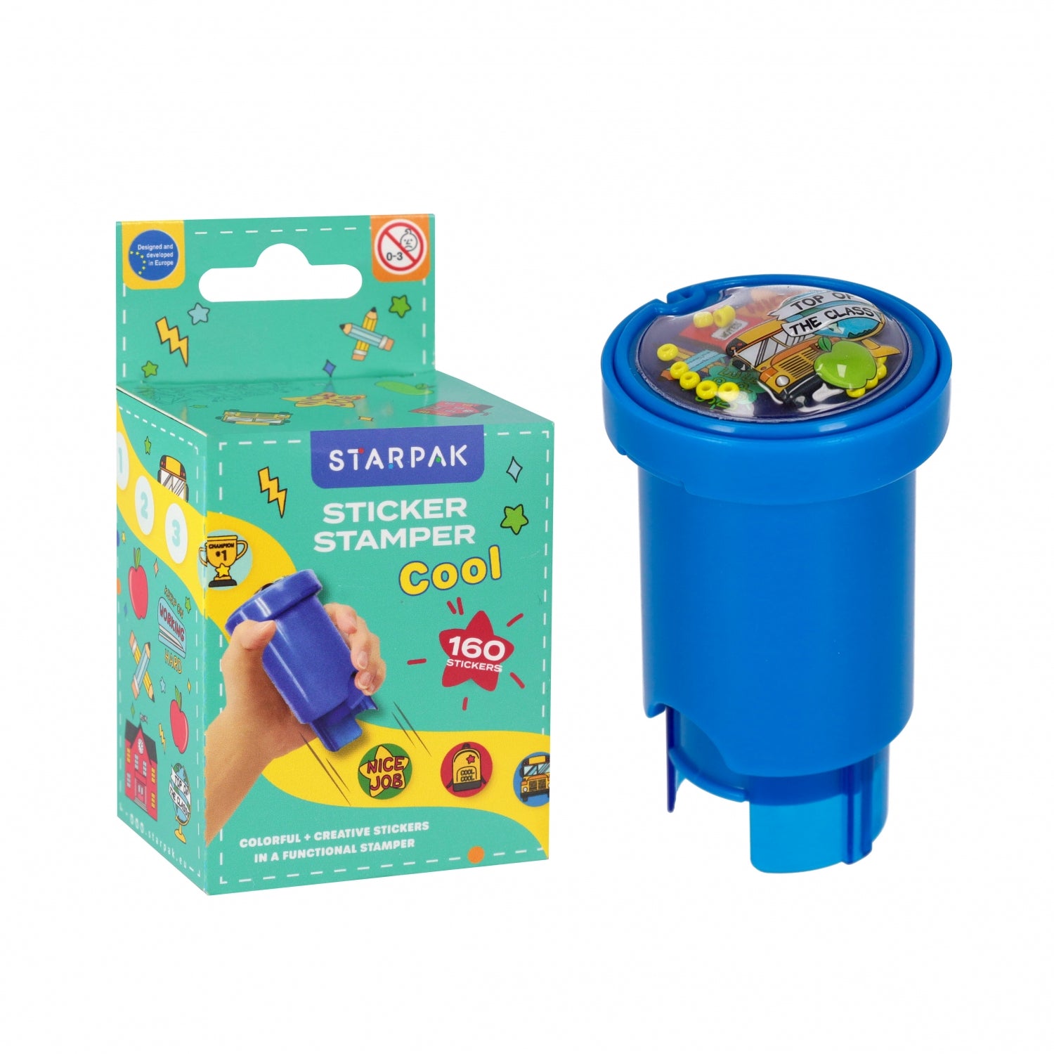 Stempel z naklejkami Cool