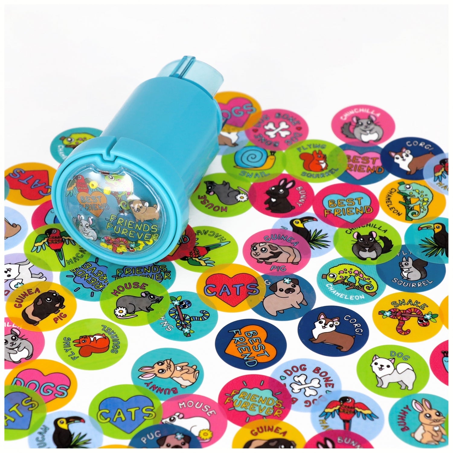 Stempel z naklejkami Pets