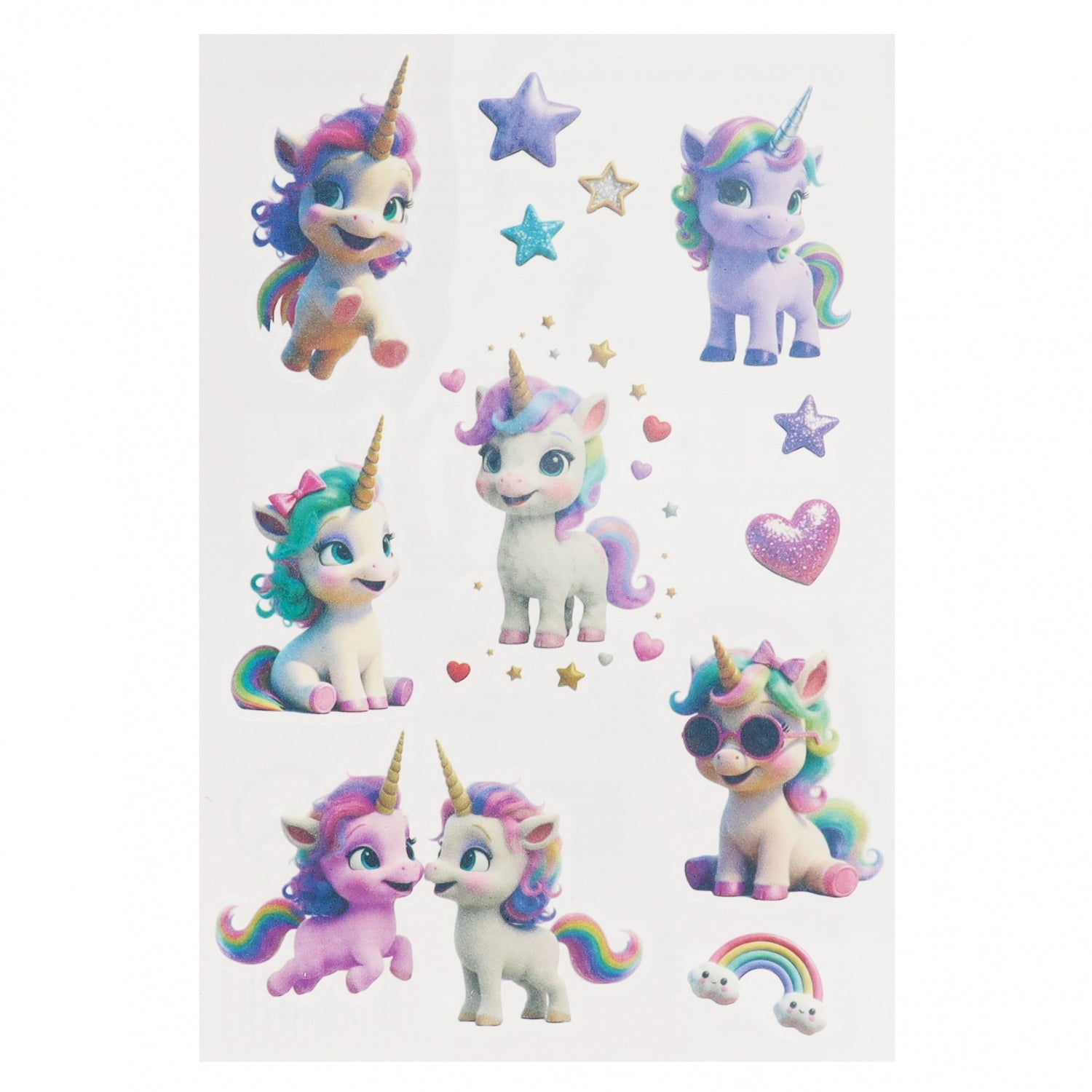 Tatuaż Unicorn 10x19