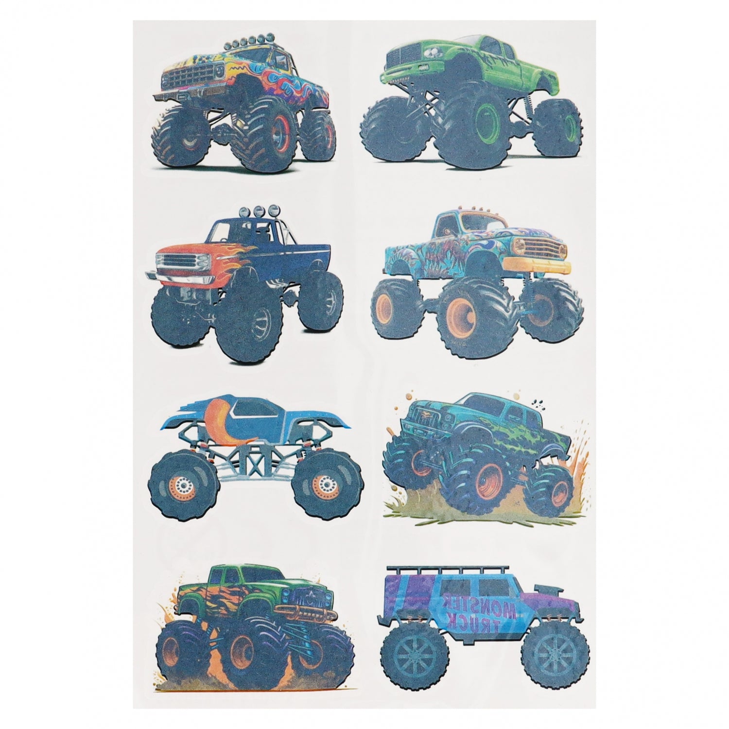 Tatuaż Monster Truck 10x19