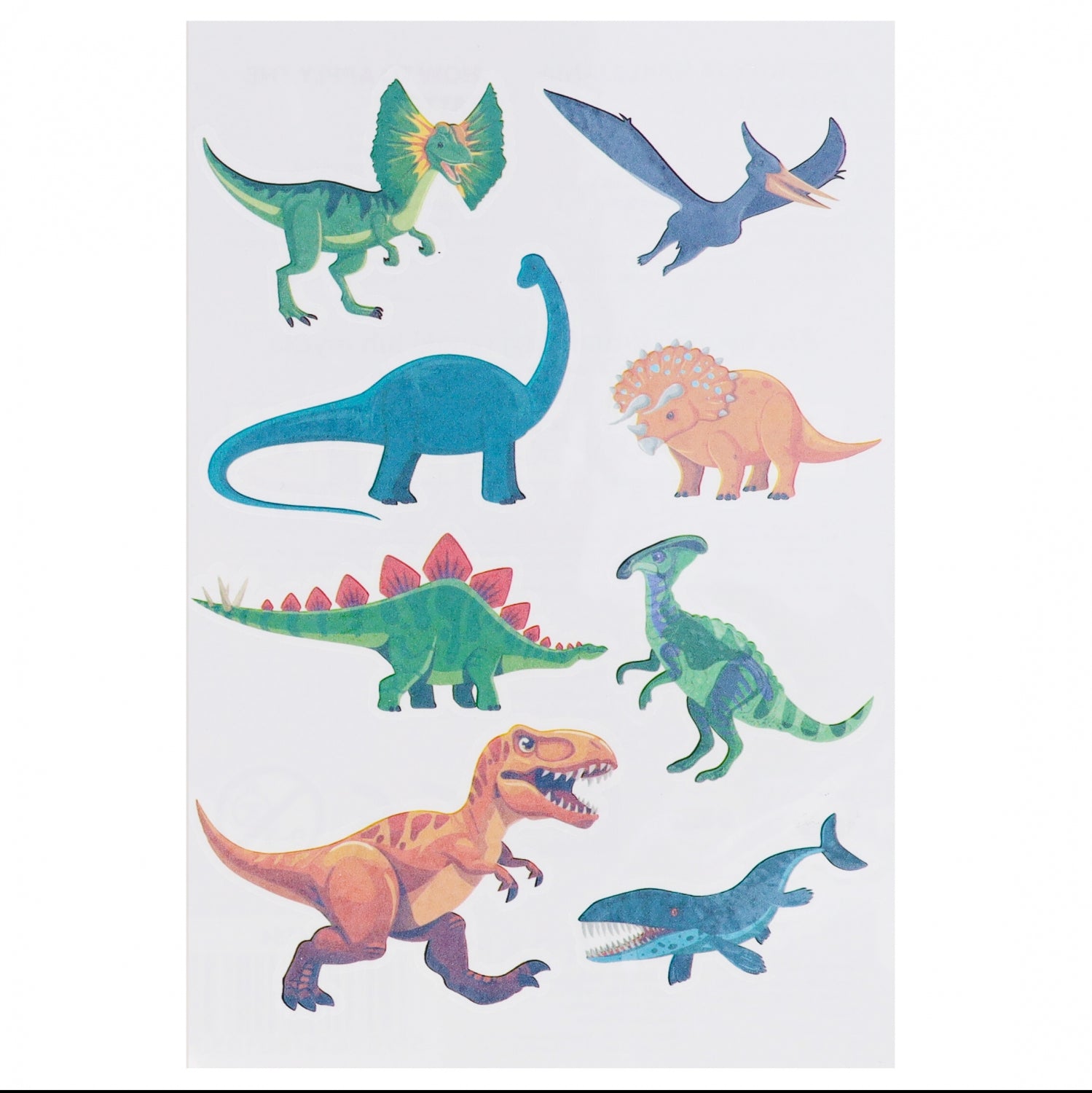 Tatuaż Dinozaury 10x19